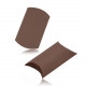 Paper gift box - brown color, textured surface