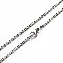 Steel chainlet - links 2 mm