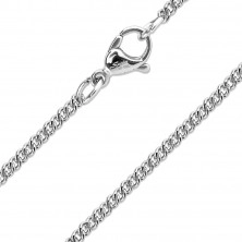 Stainless steel chainlet - classic twisted links, 2 mm