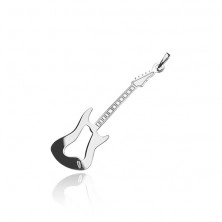 Sterling silver pendant 925 - rock guitar